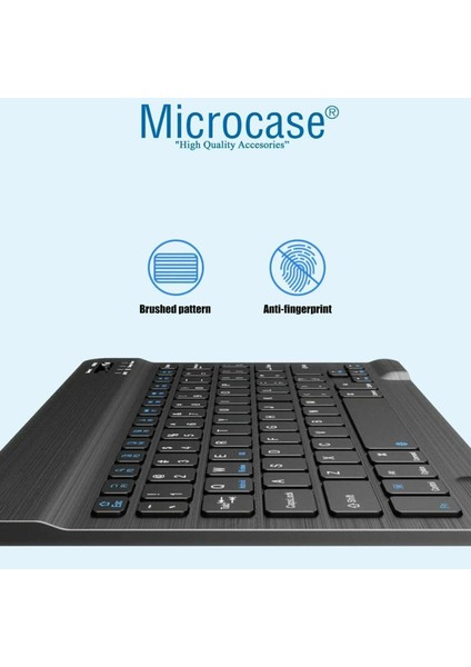 Samsung Galaxy Tab S11 11 Inch Için Bluetooth Klavye (Tr Sticker) + Bluetooth Mouse + Tablet Standı - AL2765