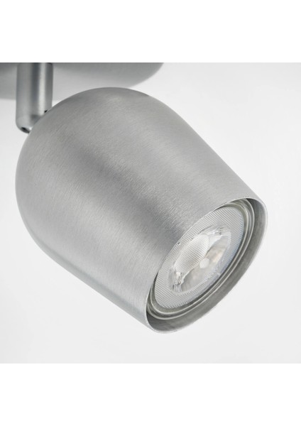 Rokfri Spot Lamba Alüminyum Rengi 14 cm fiyatları