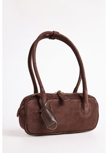 Deri Kahve Kadın Omuz Çantası Nova-Inver fiyatları