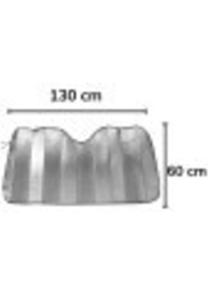 Güneşten Koruyucu Güneşlik 130X60 cm Araba Ön Cam Güneşliği Vantuzlu Alüminyum Katlanabilir Tr modelleri