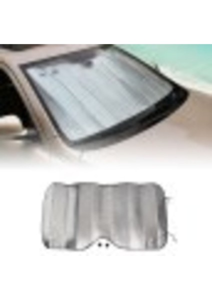 Güneşten Koruyucu Güneşlik 130X60 cm Araba Ön Cam Güneşliği Vantuzlu Alüminyum Katlanabilir Tr fırsatları