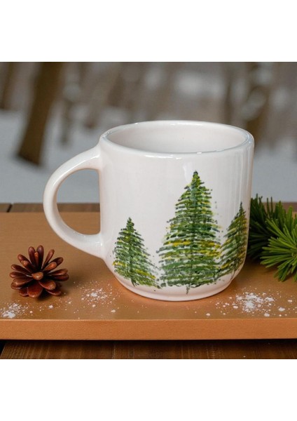 El Yapımı Seramik Kupa