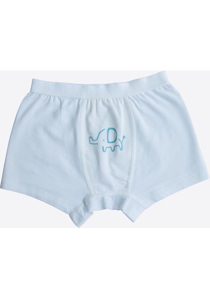 Organik Elephant 3'lü Boxer Mavi fiyatları