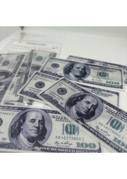 Yenilebilir Kağıt Wafer Paper Hazır Kesilmiş Gıda Baskı Dolar