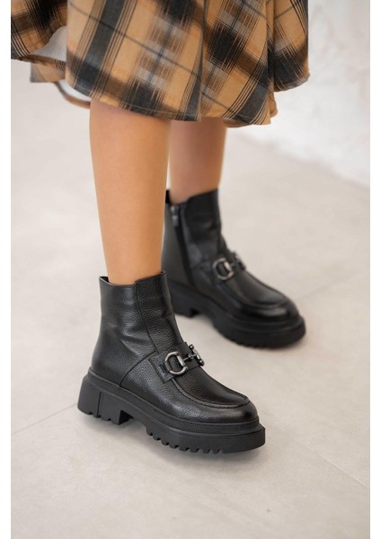 Alvina Kadın Hakiki Deri Makosen Bot Ksiyah fırsatları