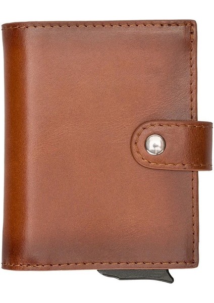 Palermo Deri Cüzdan Kartlık Mekanizmalı RST2EF Taba