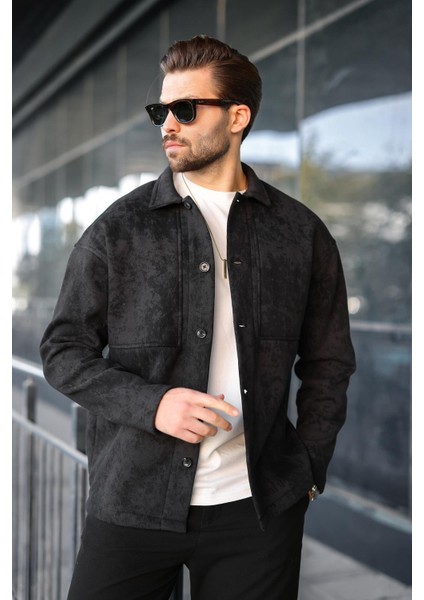 Siyah Içi Polarlı Gömlek Ceket E6767 fiyatları