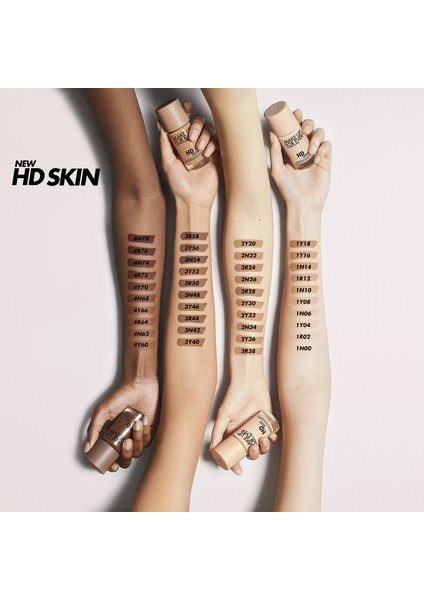Hd Skin - Gözle Görülmeyen Uzun Süre Kalıcı Fondöten 2Y36 (30 Ml) fiyatları