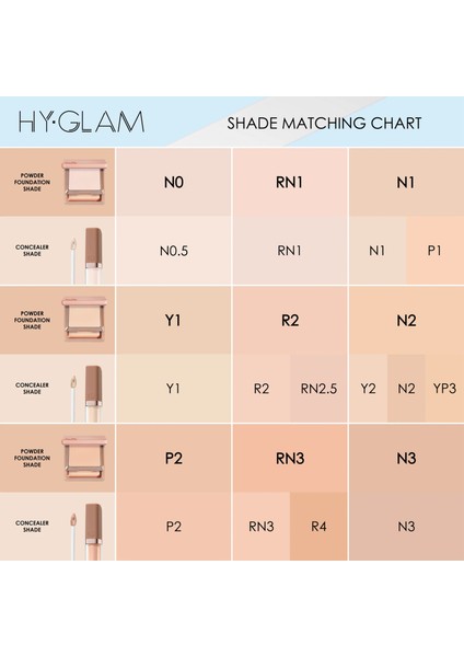 Hy-Glam Powder Foundation Refill - Pudra Fondöten, Yedek Np7 - Refil (12,5 G) indirimleri