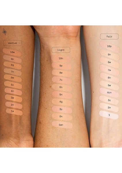 Sweetener - Fondöten Faır 2 N modelleri