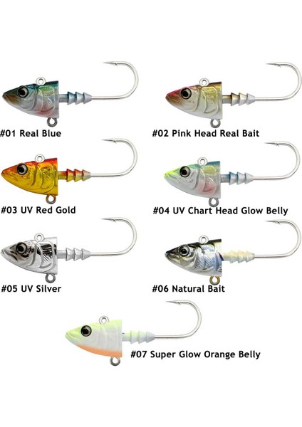 Genuine Shape Jig Head 8gr 2/0 Numara 2 Adet fiyatları