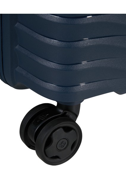 Upscape - 4 Tekerlekli Körüklü Kabin Boy Valiz 55CM