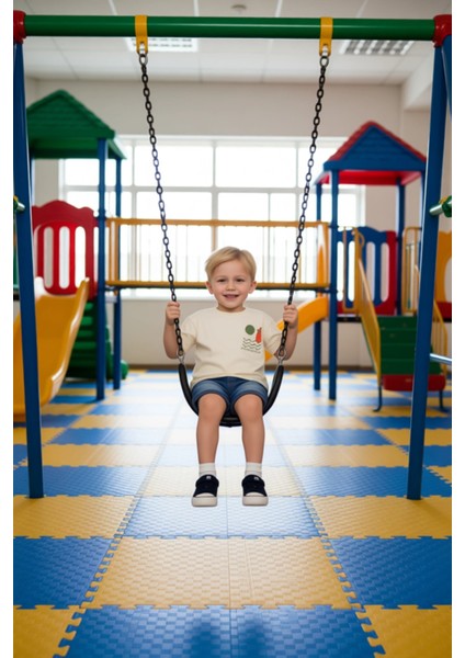 Erkek Çocuk Pamuklu Bisiklet Yaka Kısa Kollu T Shirt ve Denim Şort Takımı Kaliteli Şık Rahat modelleri