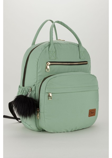 Arya Bondit Hafif Kumaş Anne Bebek Bakım Çantası Termoslu Biberon Cepleri Puset Askılı fırsatları