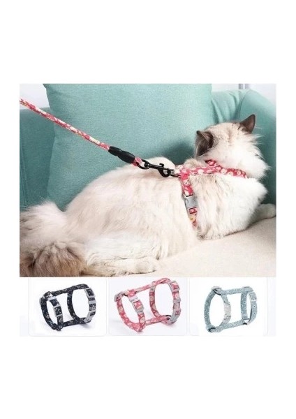 Kedi Gezdirme Göğüs Tasması