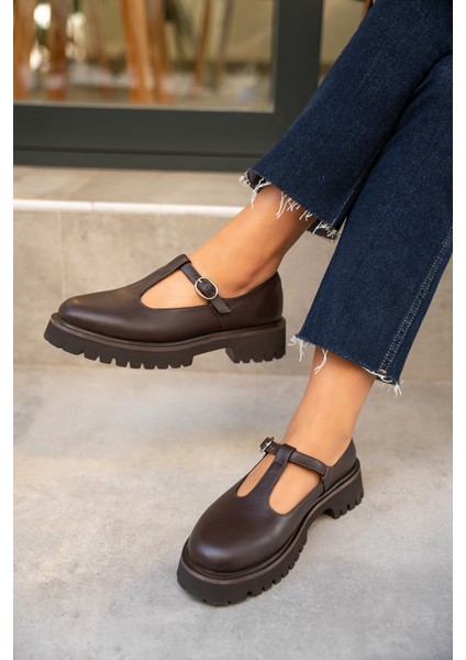 Rikos Acı Kahve Hakiki Deri Klasik Ayakkabı modelleri