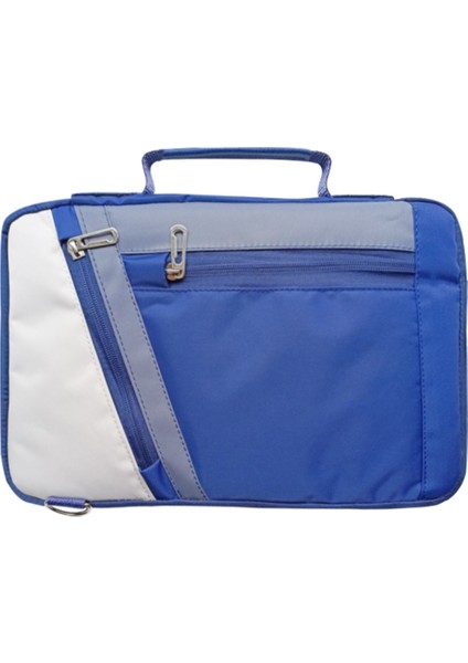 Samsung Galaxy Tab S10 Lite Için Omuz Askılı El Tutacaklı Universal Sleeve Taşıma Çantası AL4346 Lacivert Krem Gri fiyatları