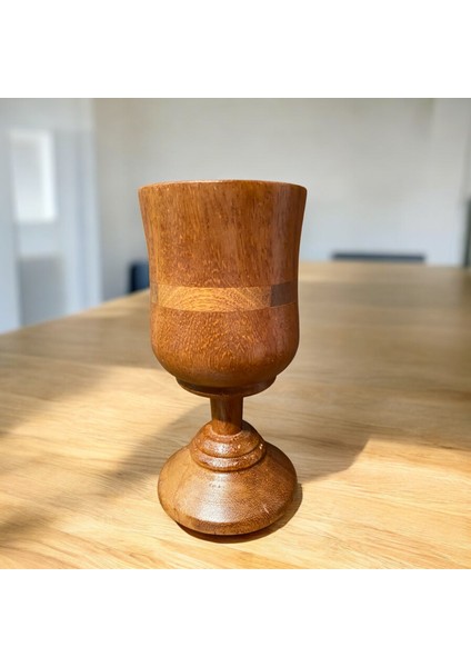 🌿 El Yapımı Ireko Ağacından Ahşap Bardak modelleri