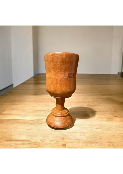 🌿 El Yapımı Ireko Ağacından Ahşap Bardak indirimleri