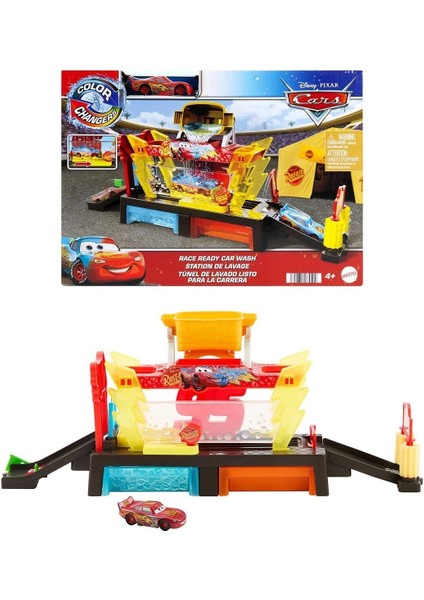 Buğz JBM70 Cars Renk Değiştiren Mcqueen ile Yıkama Oyun Seti