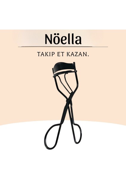 Altın Renklı Kirpik Kıvırma Makası – Takma Kirpik Etkili Profesyonel Eyelash Curler