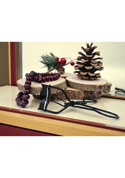 Altın Renklı Kirpik Kıvırma Makası – Takma Kirpik Etkili Profesyonel Eyelash Curler