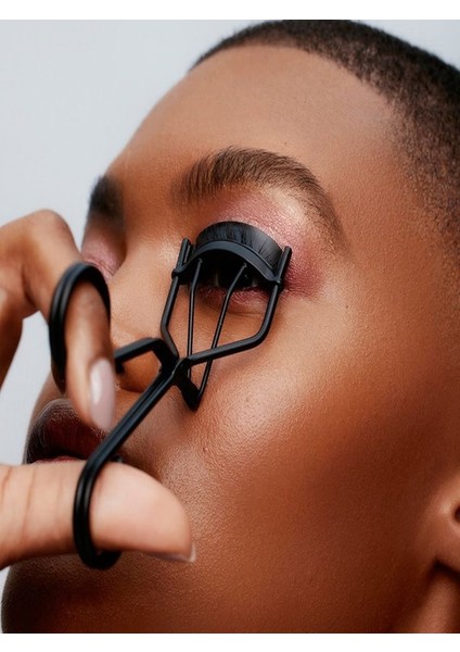 Altın Renklı Kirpik Kıvırma Makası – Takma Kirpik Etkili Profesyonel Eyelash Curler