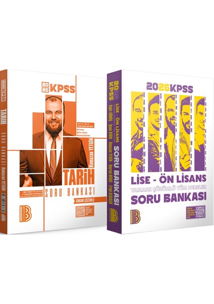 2026 Kpss Lise Ön Lisans Tüm Dersler Soru - 2026 Kpss Tarih Tamamı Çözümlü Soru Bankası