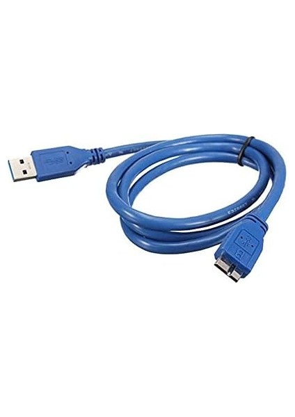 USB 3.0 Taşınabilir HDD Harddisk Kablosu Veri Ara Bağlantı Kablosu 50 cm 4621
