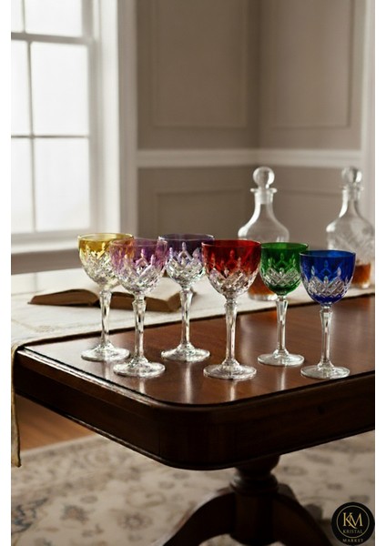 6 Parça Ayaklı Kadeh