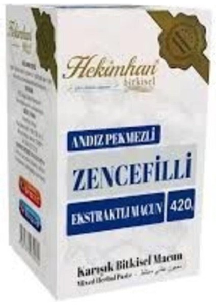 Zencefilli Karışık Bitkisel Macun