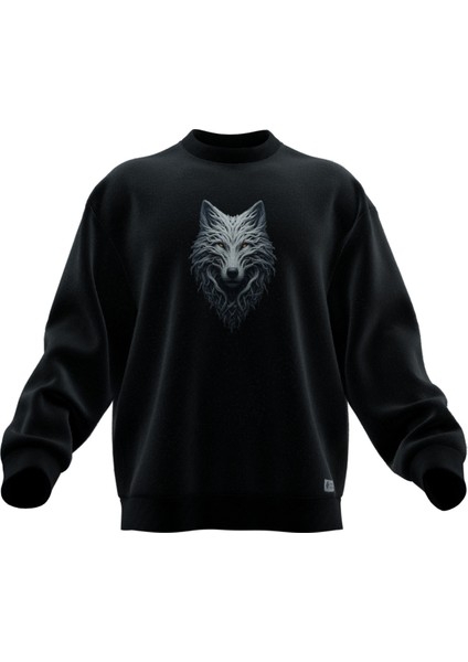 Bozkurt V2 Baskılı Oversıze Sweatshırt (Unısex)