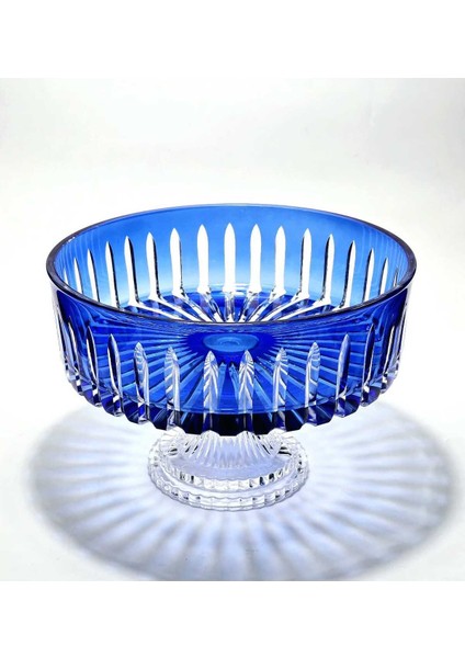 Kristal Kesme Dekor Sofra Kase Sunumluk Meyvelik 25CM fiyatları