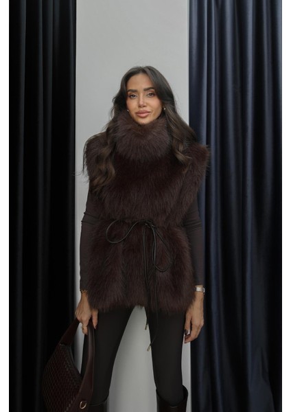 Acı Kahve Kürk Süveter