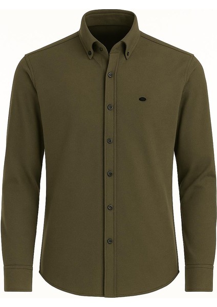 Cafes Uzun Kol Slim Fit Erkek Gömlek - 7434 fiyatları