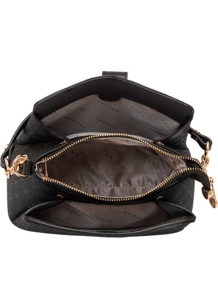 Siyah Print Kadın Omuz Çantası - S25K1PR09178-P1Q fırsatları