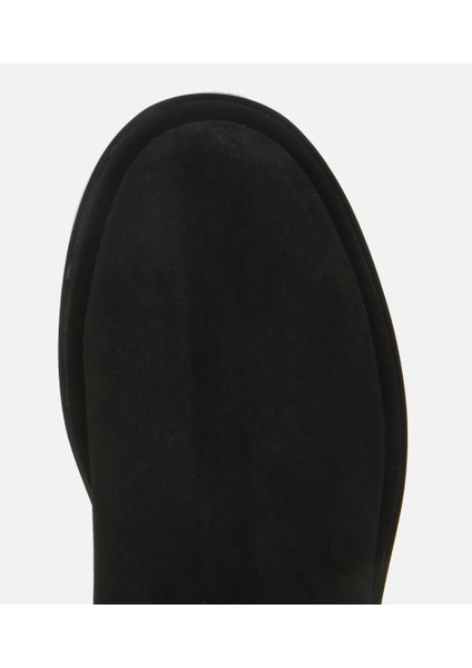 02BOH312240A100 ERKEK Süet Deri Siyah Lastik Detaylı Chelsea Bot indirimleri