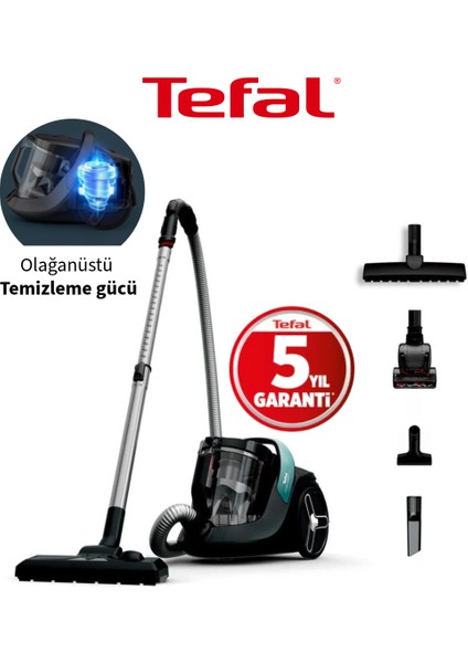Turbo Başlıkılı Sessiz & Güçlü 900W X-Trem Power Cyclonic Max 2,5 Litre Toz Torbasız Elektrikli Süpürge
