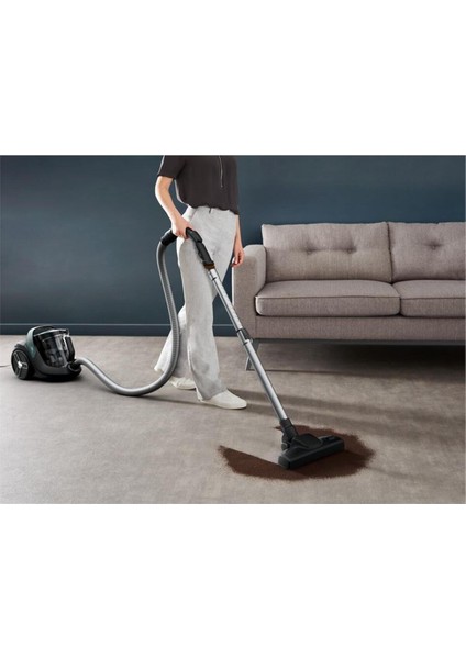 Turbo Başlıkılı Sessiz & Güçlü 900W X-Trem Power Cyclonic Max 2,5 Litre Toz Torbasız Elektrikli Süpürge