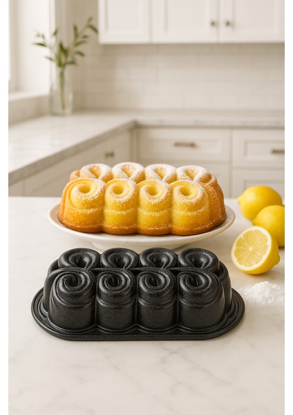 Gül Baton Kek Kalıbı ( 333*142*90 mm )