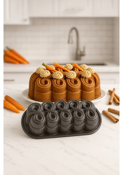 Gül Baton Kek Kalıbı ( 333*142*90 mm ) fırsatları