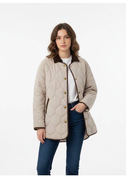 Kadın Kapitone Mont