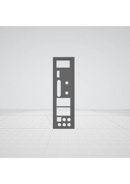 Gigabyte H77N Wifi Uyumlu Anakart Arka Aynası