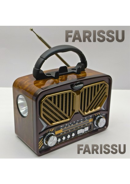 Taşınabilir Güneş Panelli Nostaljik Radyo Işıldaklı Fm/am/sw Desteği Usb/tf Kart Girişli fırsatları