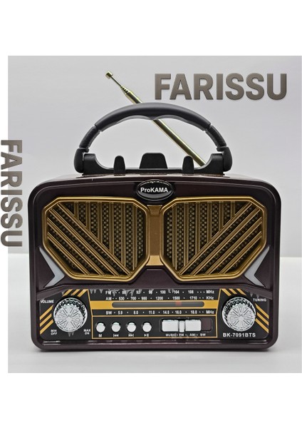 Taşınabilir Güneş Panelli Nostaljik Radyo Işıldaklı Fm/am/sw Desteği Usb/tf Kart Girişli indirimleri