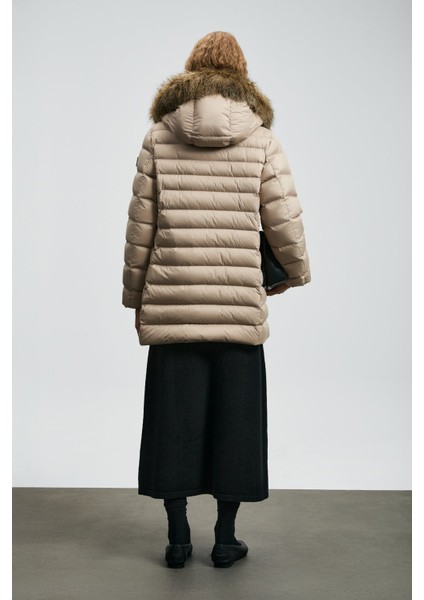 Kadın Elıt Kaz Tüyü Mont 122120049 Bej fırsatları