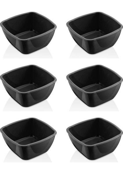 Kırılmaz Sosluk Seti 6’lı – Kahvaltılık, Reçellik, Meze ve Tatlı Servis Kabı | Isıya Dayanıklı Polikarbon Mini Kase | Ev ve Restoran Için