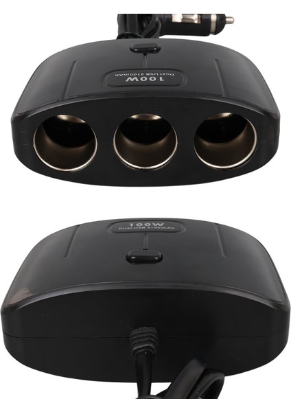 1635 12-24V 100 Watt 3'lü Araç Çakmak Çoklayıcı modelleri