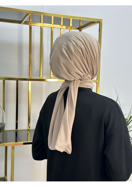 Ithal Kumaş Çıtçıtlı Hazır Şal Iki Sekılde Kullanılır Bej Renk fiyatları