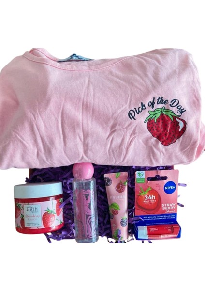 Çilek Kokusu Hediye, Hediye Seti, Doğum Günü Hediyesi, Sevgiliye Özel Hediye, Romantik Hediye Sevgiliye Özel,doğum Günü, Babalar Günü, Anneler Günü, Arkadaşa Hediye